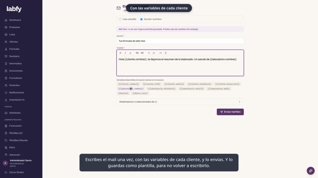 Fotograma de LABFY durante el tutorial «Rellenar, firmar y consultar»